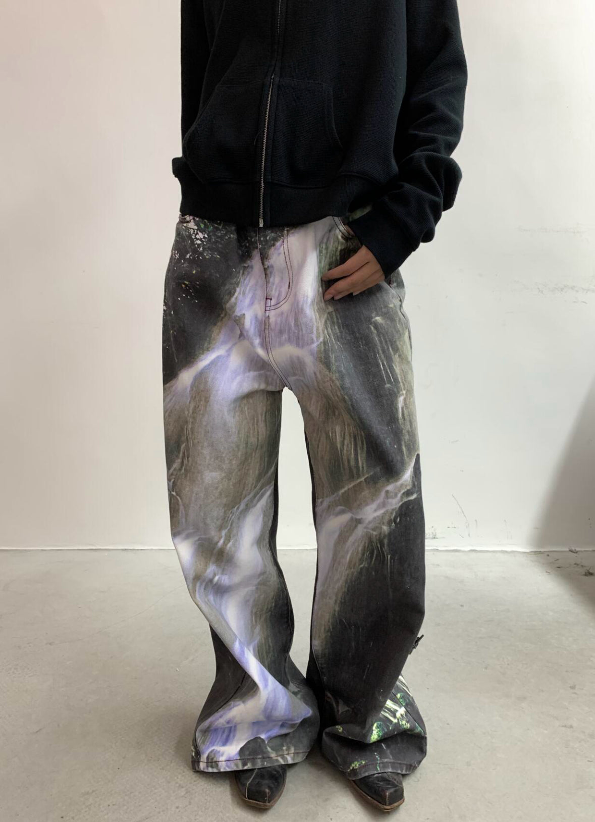 Printed - Flared Pants