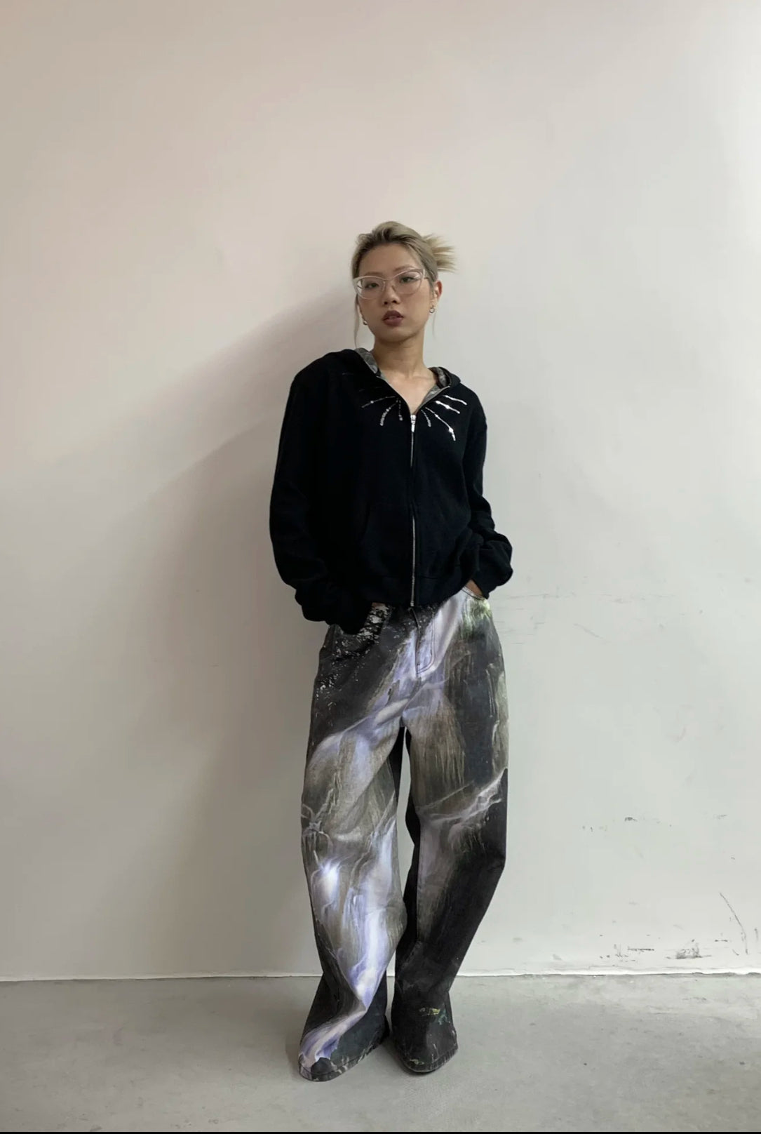 Printed - Flared Pants