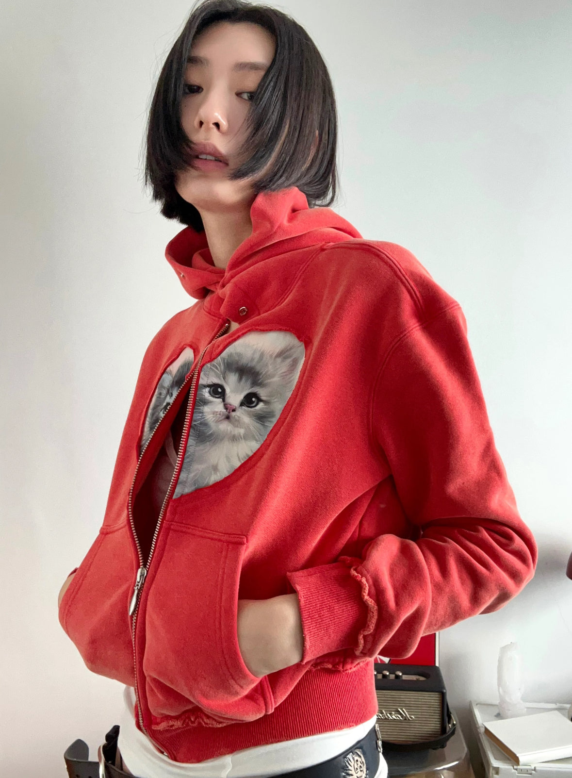 Kitty Zipped Jacket