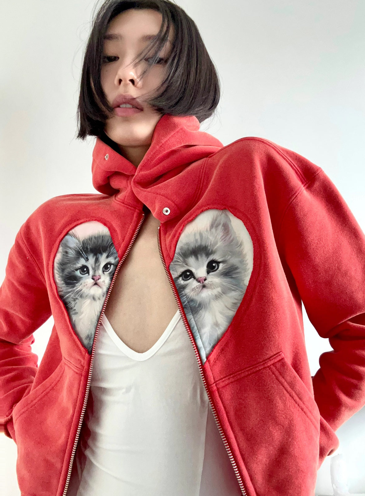 Kitty Zipped Jacket