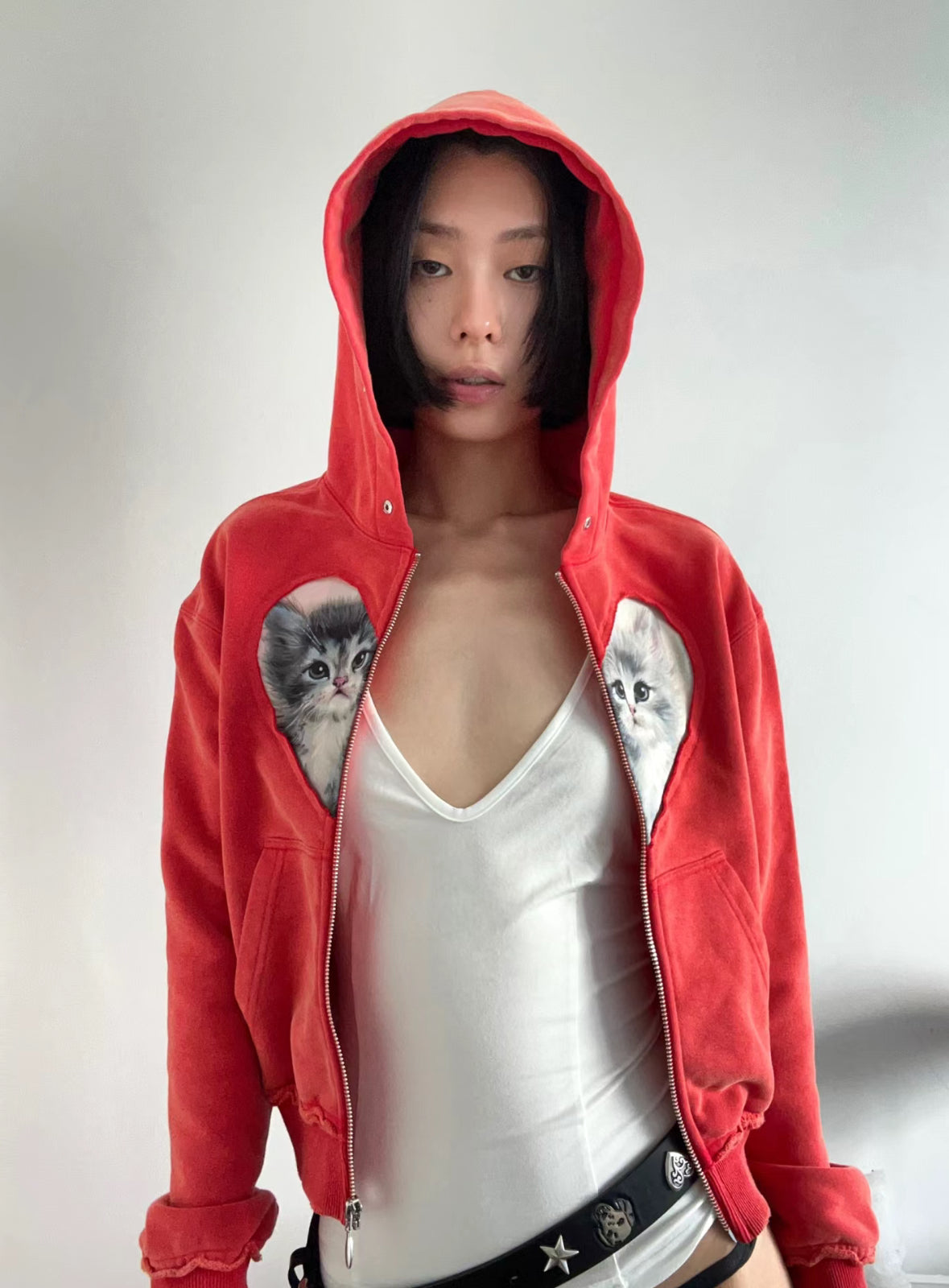 Kitty Zipped Jacket