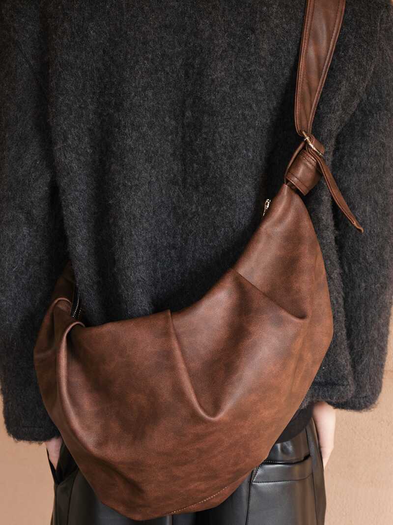 Loge - Burgundy Leather Bag