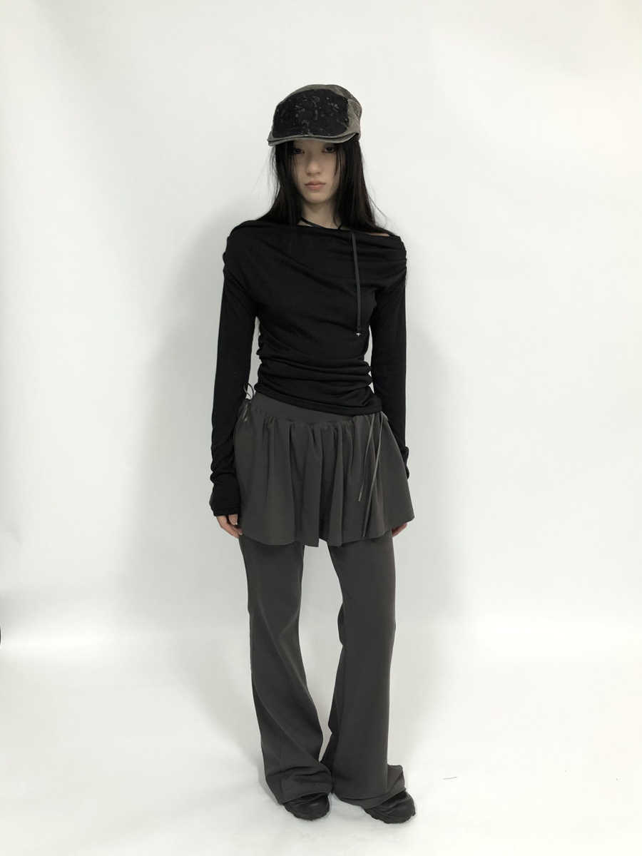 Ang.KR - Pants-Skirt Layered